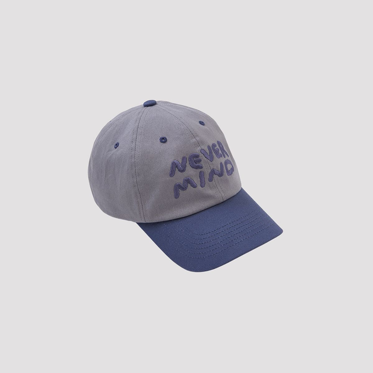 오울(OOOWL) CAP NEVERMIND DARK GREY NAVY