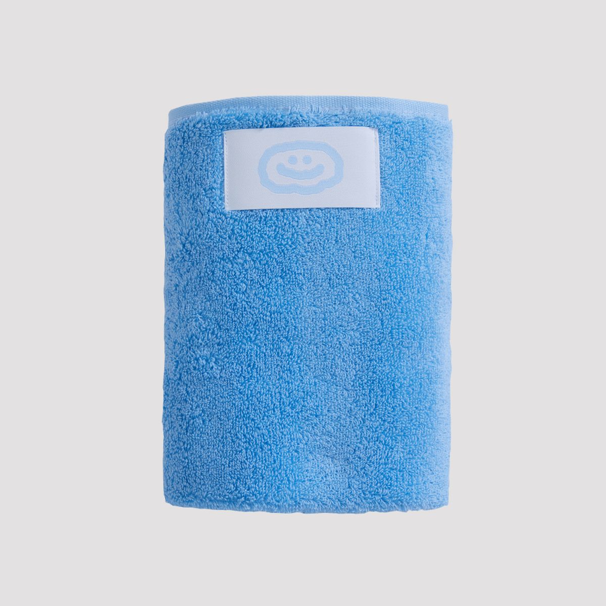 오울(OOOWL) TOWEL LOVE BLUE STRIPE