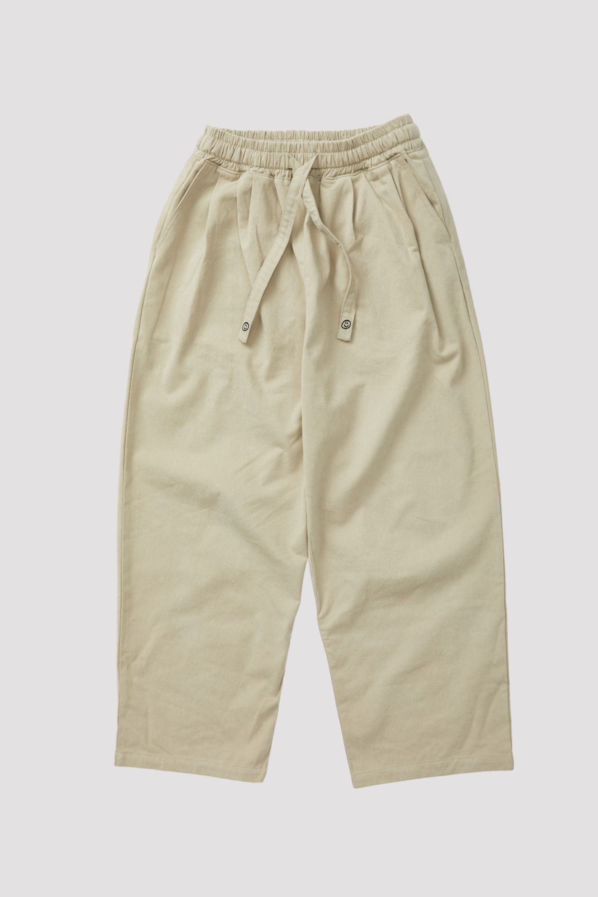 오울(OOOWL) PEACH COTTON PANTS BEIGE
