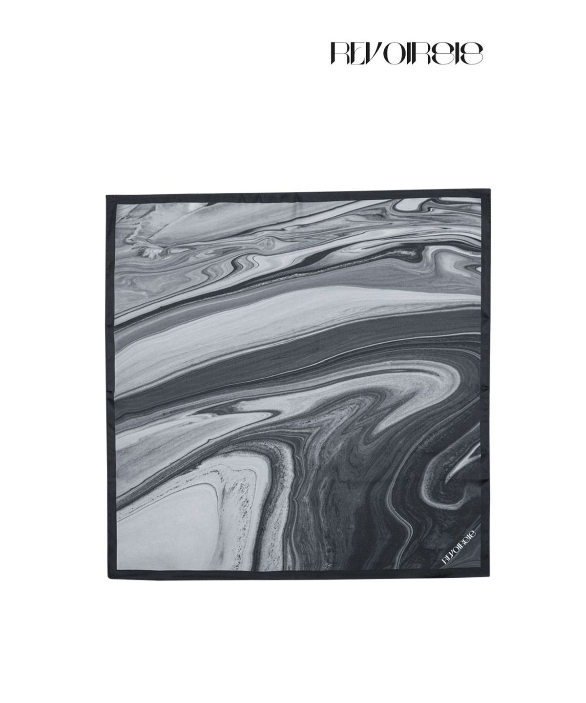 르브아시스(REVOIRSIS) RVIS scarf multi black