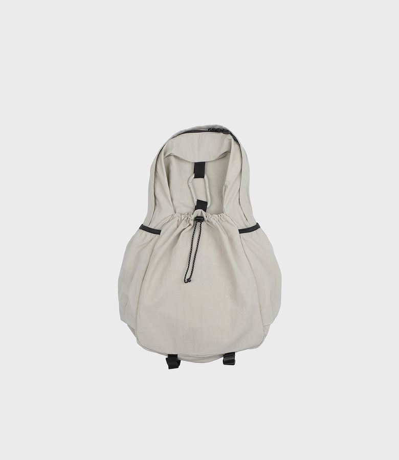 mmo backpack nylon slub / greige