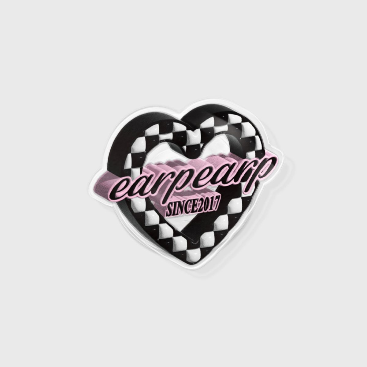 어프어프(EARPEARP) HEART SIGNBOARD(에폭시 스마트톡)
