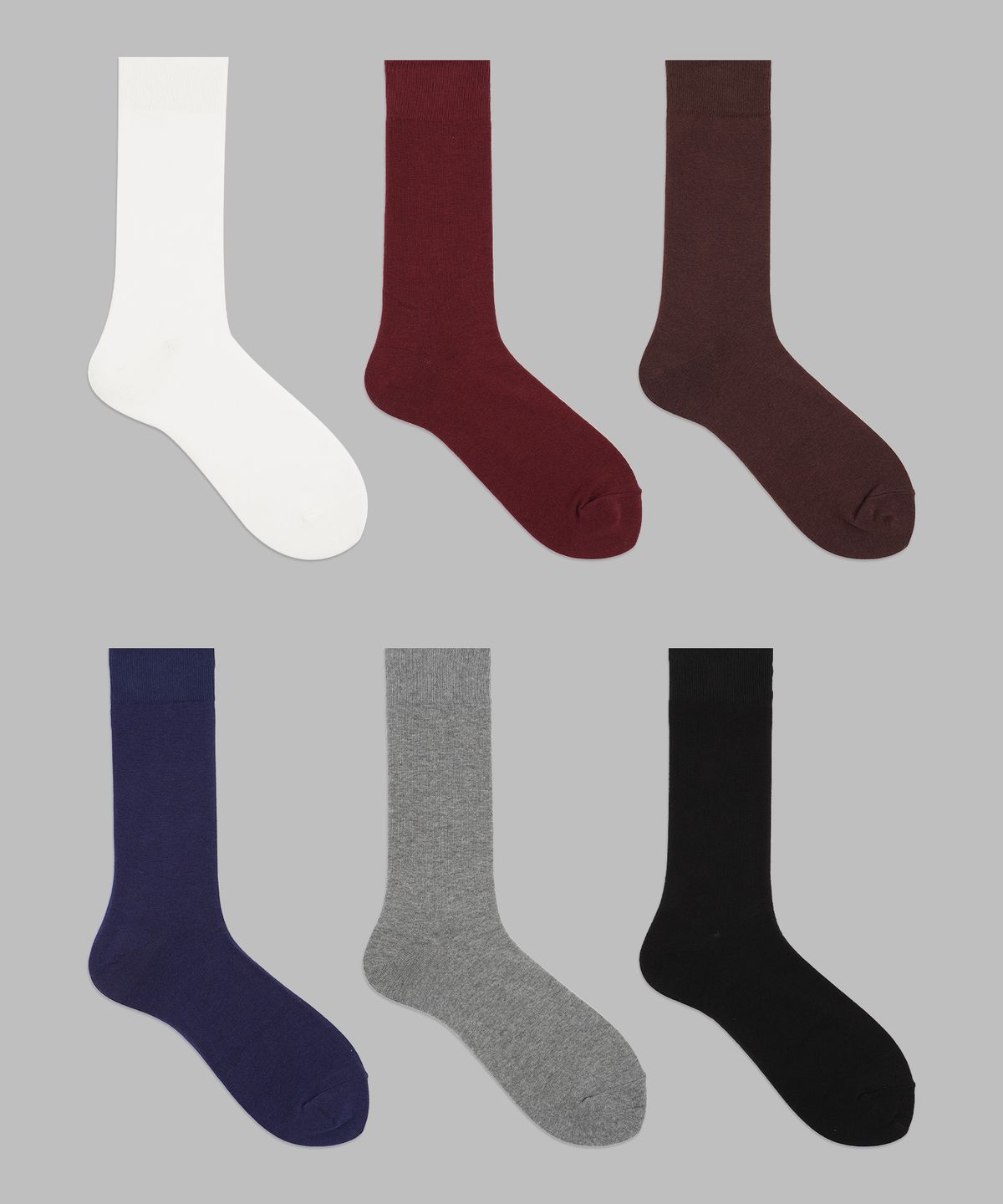 삭스팩토리(SOCKS FACTORY) [5PACK] 남성 정장 무지 양말 6color