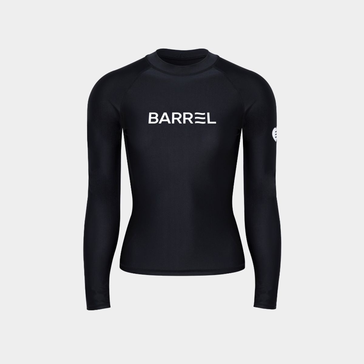배럴(BARREL) 우먼 선셋 이브 래쉬가드 블랙 (B3SWWRG010BLK)