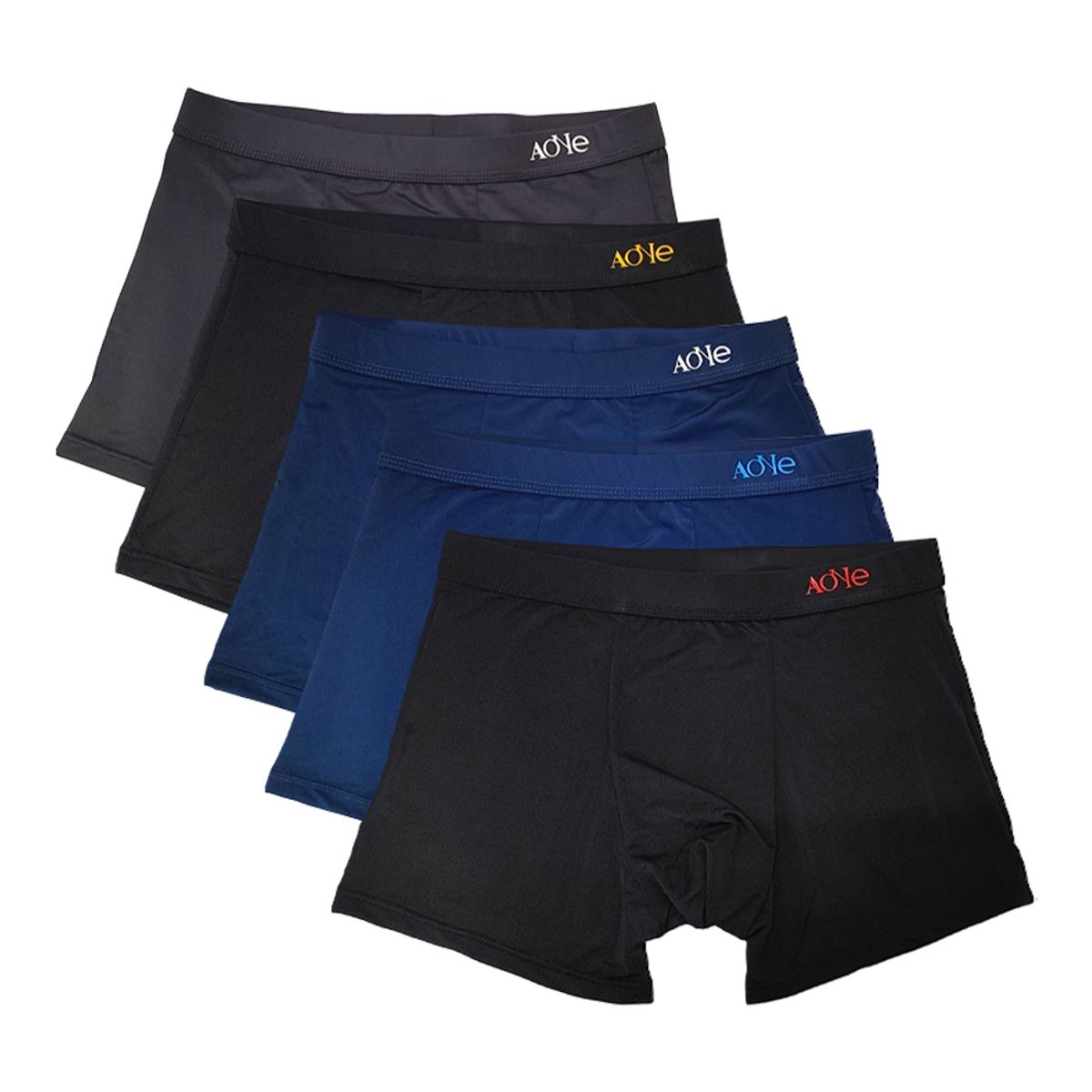 에이원(AONE) [5pack] 실크터치 모던 심플 드로즈 팬티