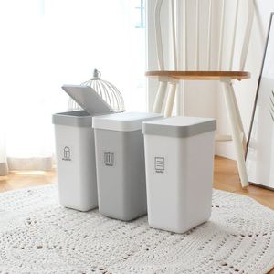 원터치 프리미엄 사각 휴지통 10L 2개