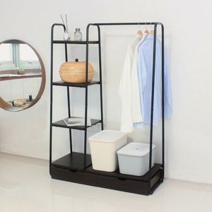 로이드 드레스룸 선반 수납행거 서랍형