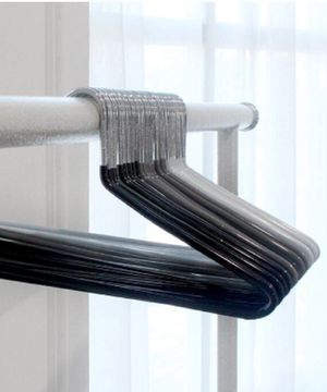 PVC논슬립철제바지걸이20개