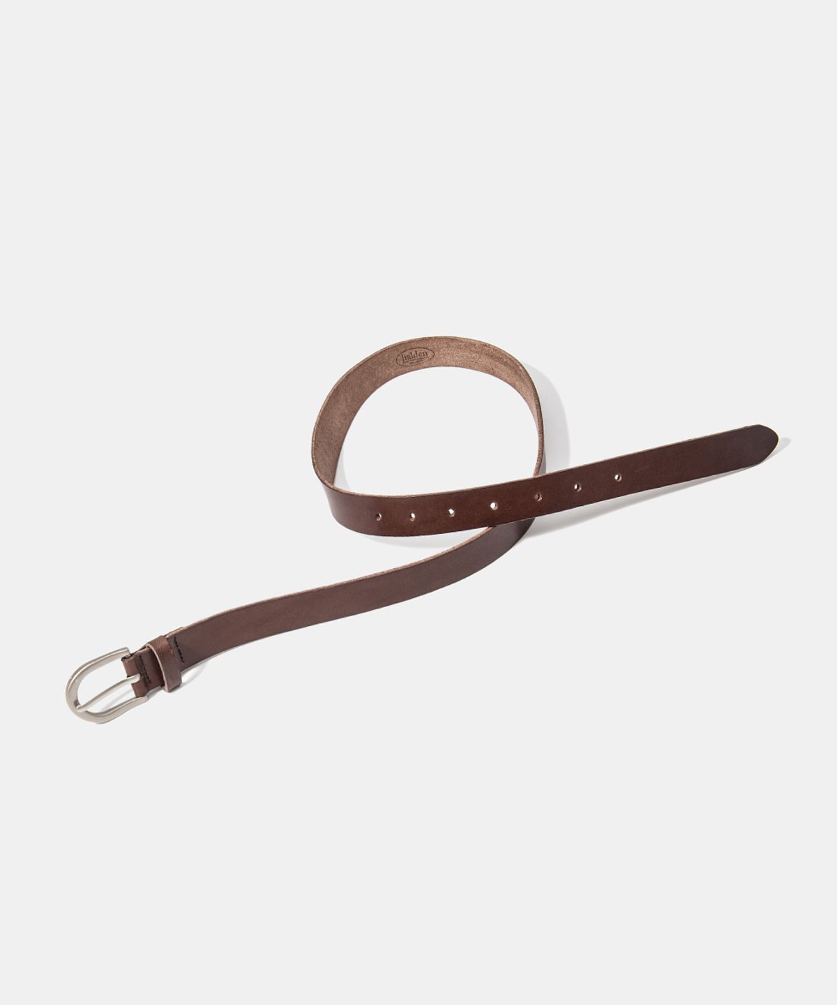 할렌(HALDEN) basic cowhide leather belt (T001_brown)