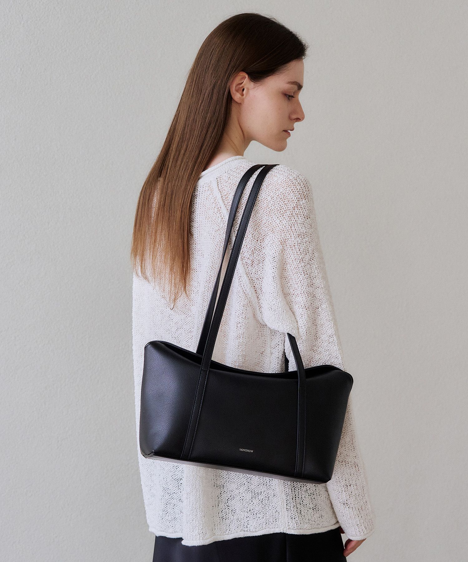 MUSINSA | MONOROW SARA BAG BLACK