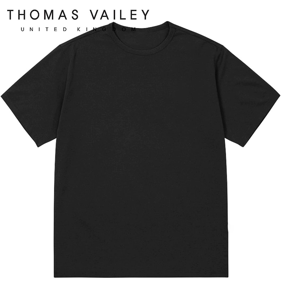 토마스 베일리(THOMAS VAILEY) 이지핏 티셔츠 블랙