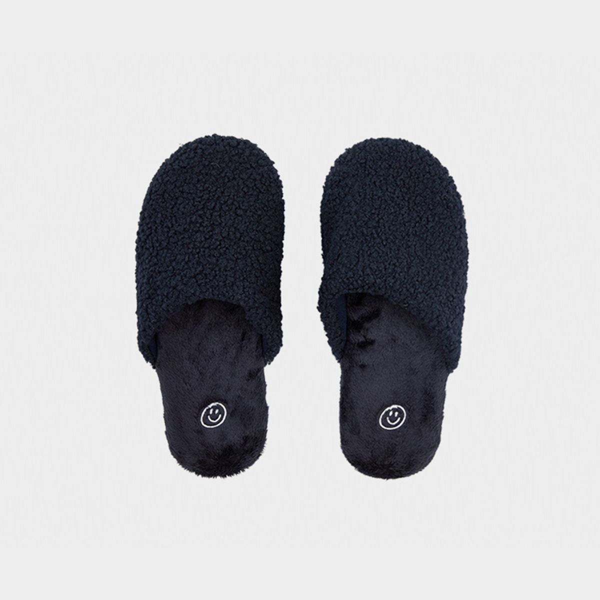 오울(OOOWL) SOFT ROOM SHOES LOVE NAVY