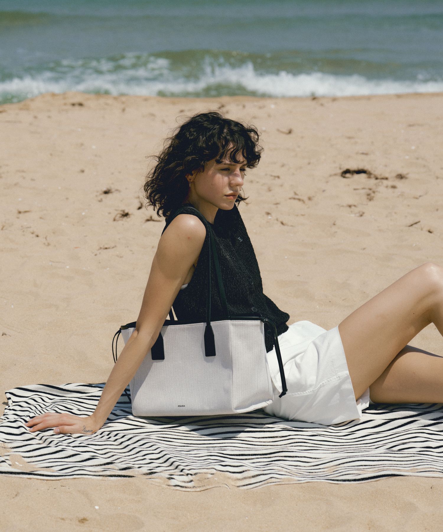 ★FOLNUA★ BASKETBAG [BLACK CANVAS] MUSINSA | FOLNUA BASKETBAG BLACK - CANVAS