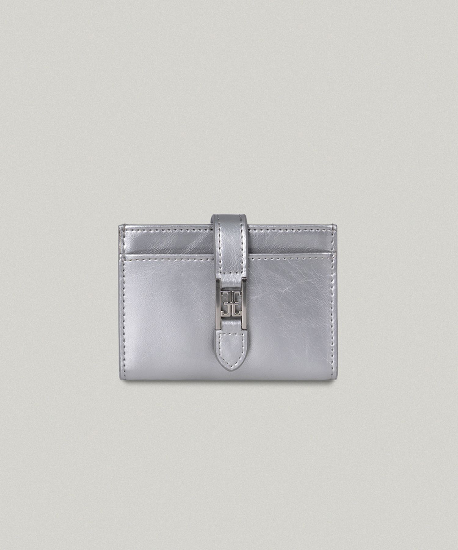 ★2025SS新作★FOLNUA★PORTE WALLET MUSINSA | FOLNUA CLASSIC LOGO CARD WALLET IN SILVER