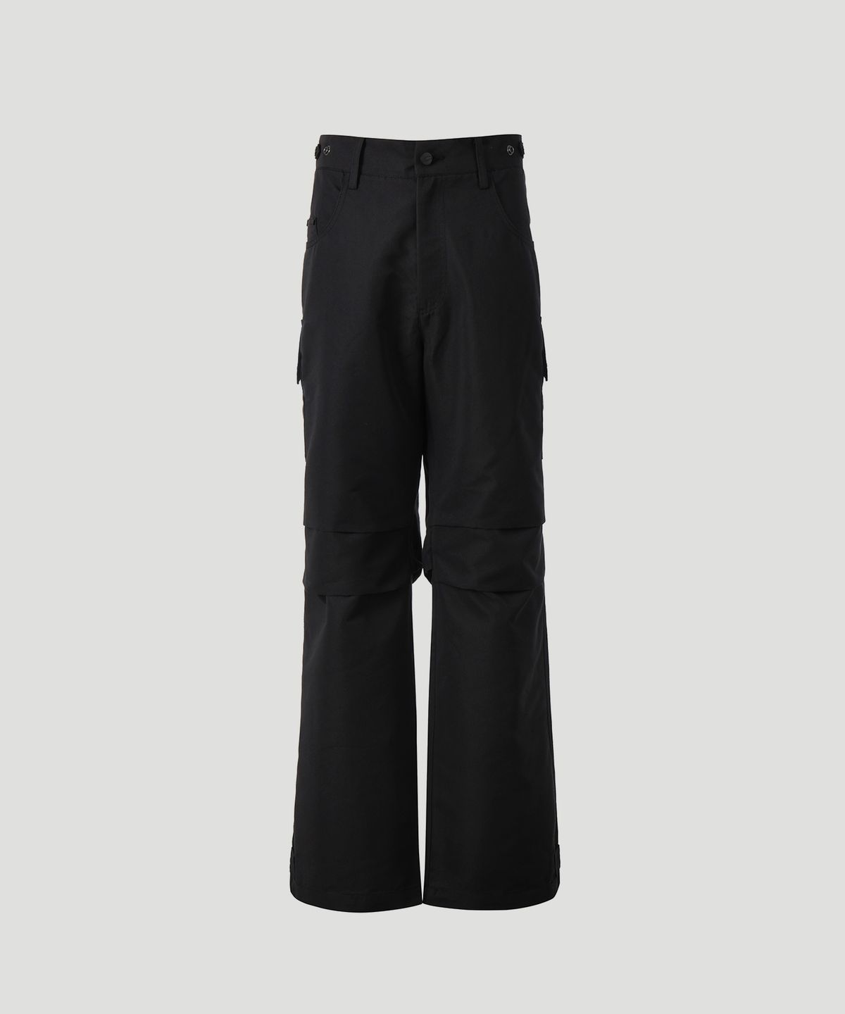 가릭스(GARRIX) Oblique Line Pocket pants (Black)