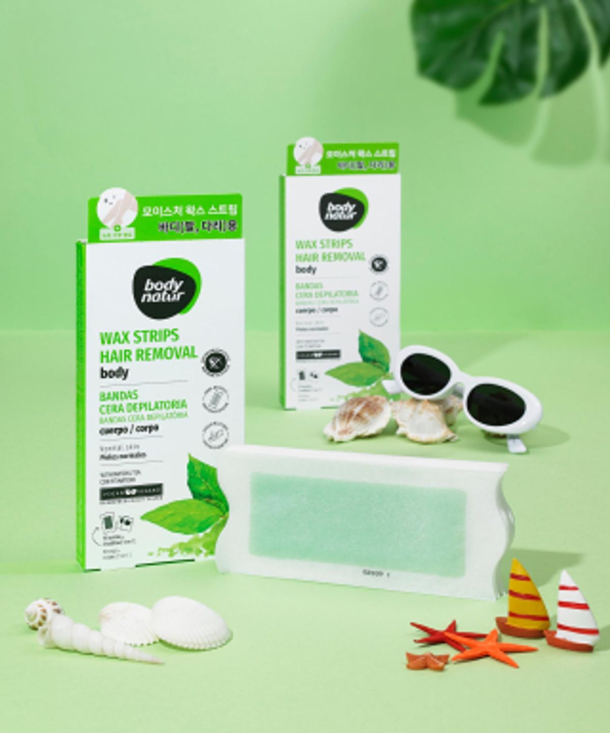 바디네이처(BODY NATUR) 마차티 왁스스트립 2개(바디용)