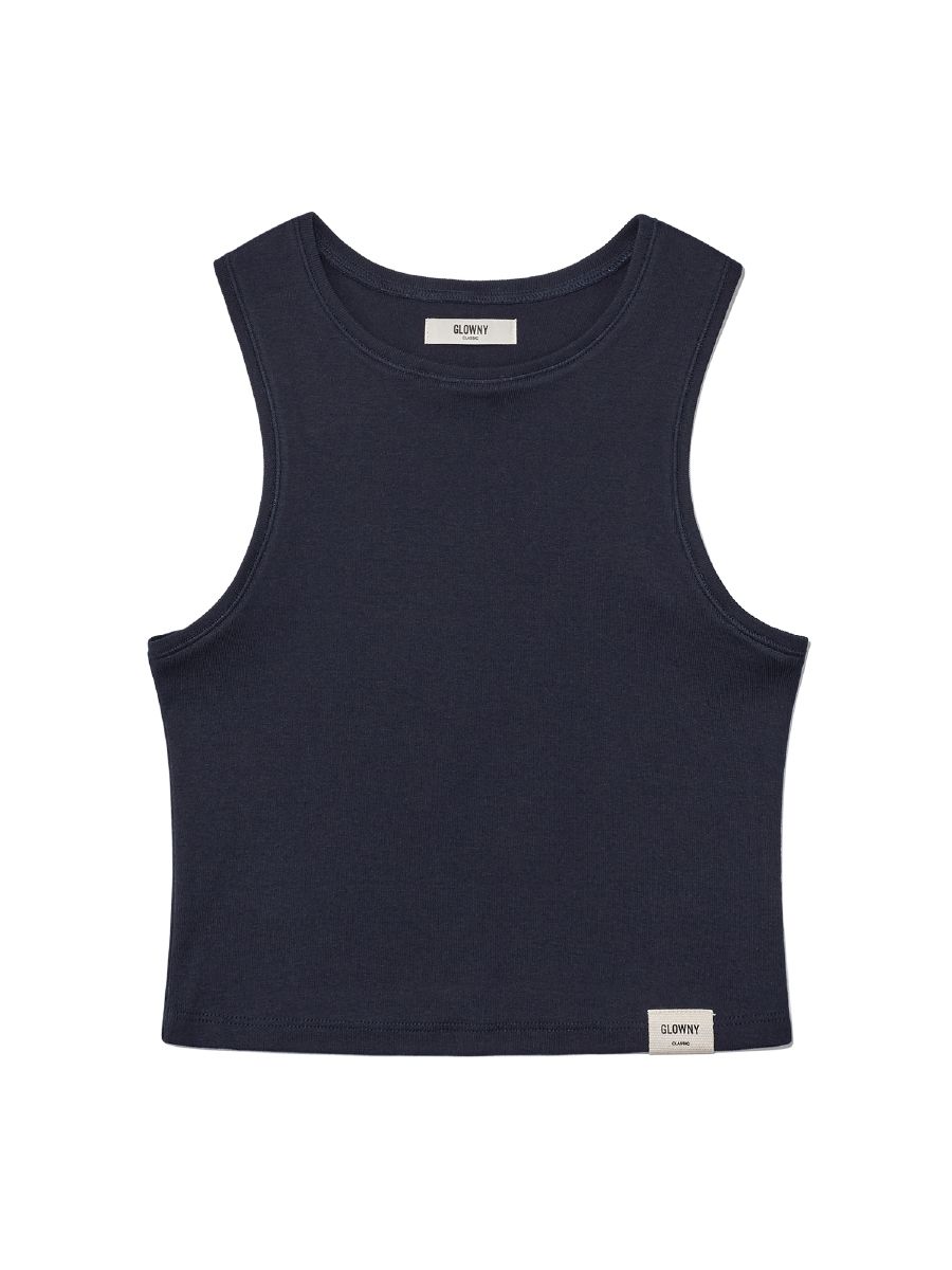 ★2023SS新作★glowny★G CLASSIC SLEEVELESS MUSINSA | GLOWNY G CLASSIC SLEEVELESS (NAVY)