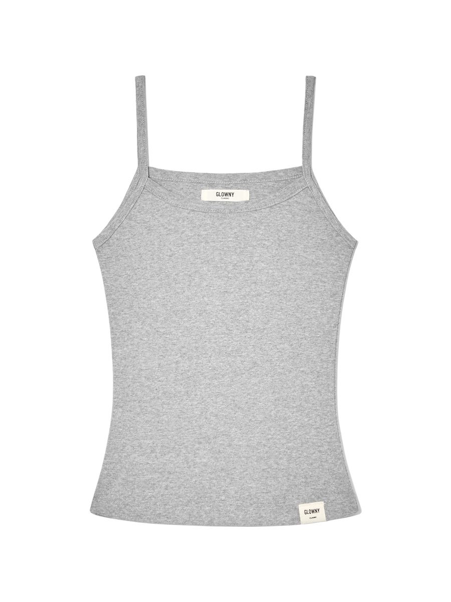 MUSINSA公式 | GLOWNY G CLASSIC CAMISOLE (GRAY)