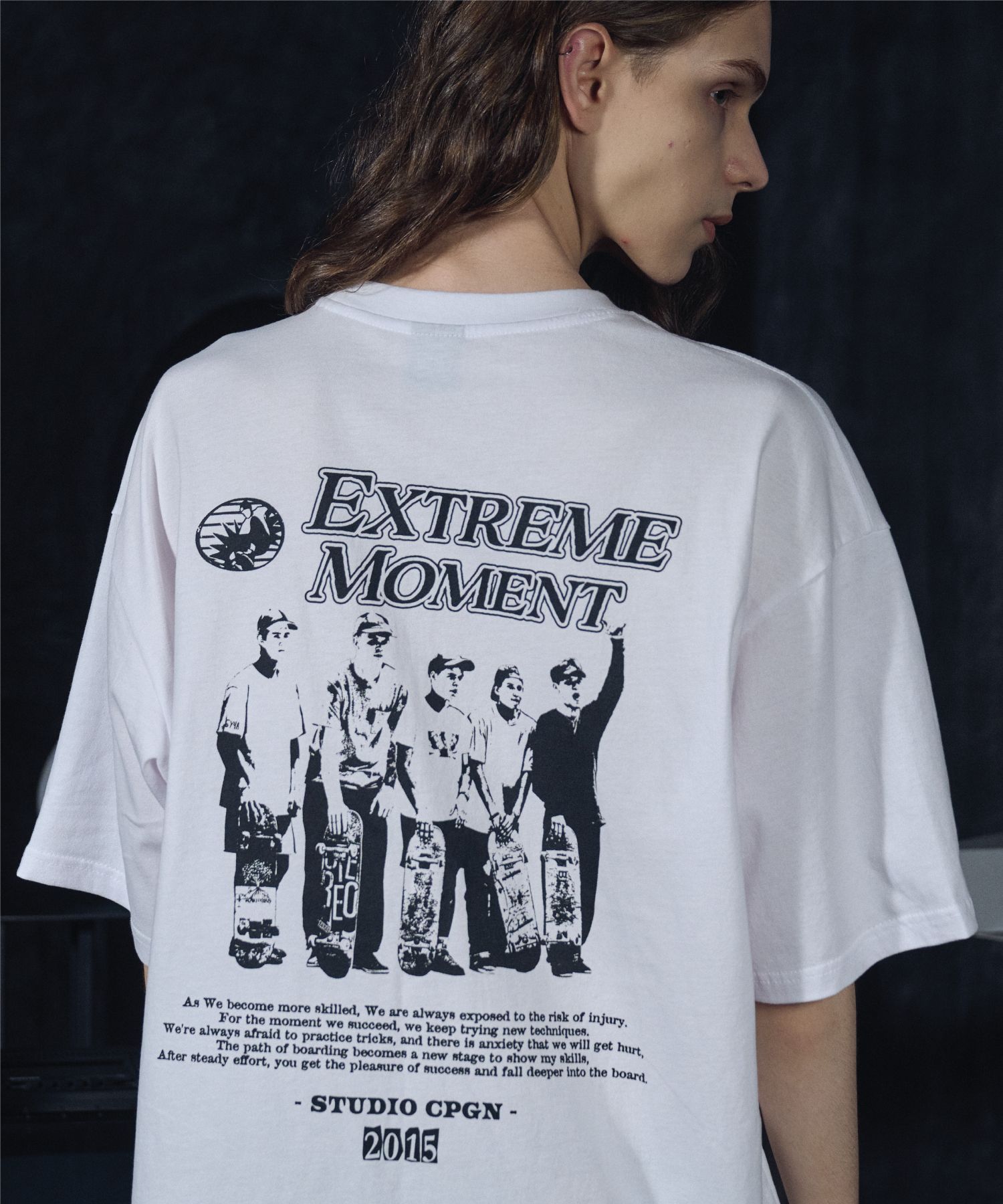 【CPGN STUDIO】23SS★ Extreme Moment Short Sleeve Tee MUSINSA | CPGN STUDIO Extreme moment short sleeve tee white