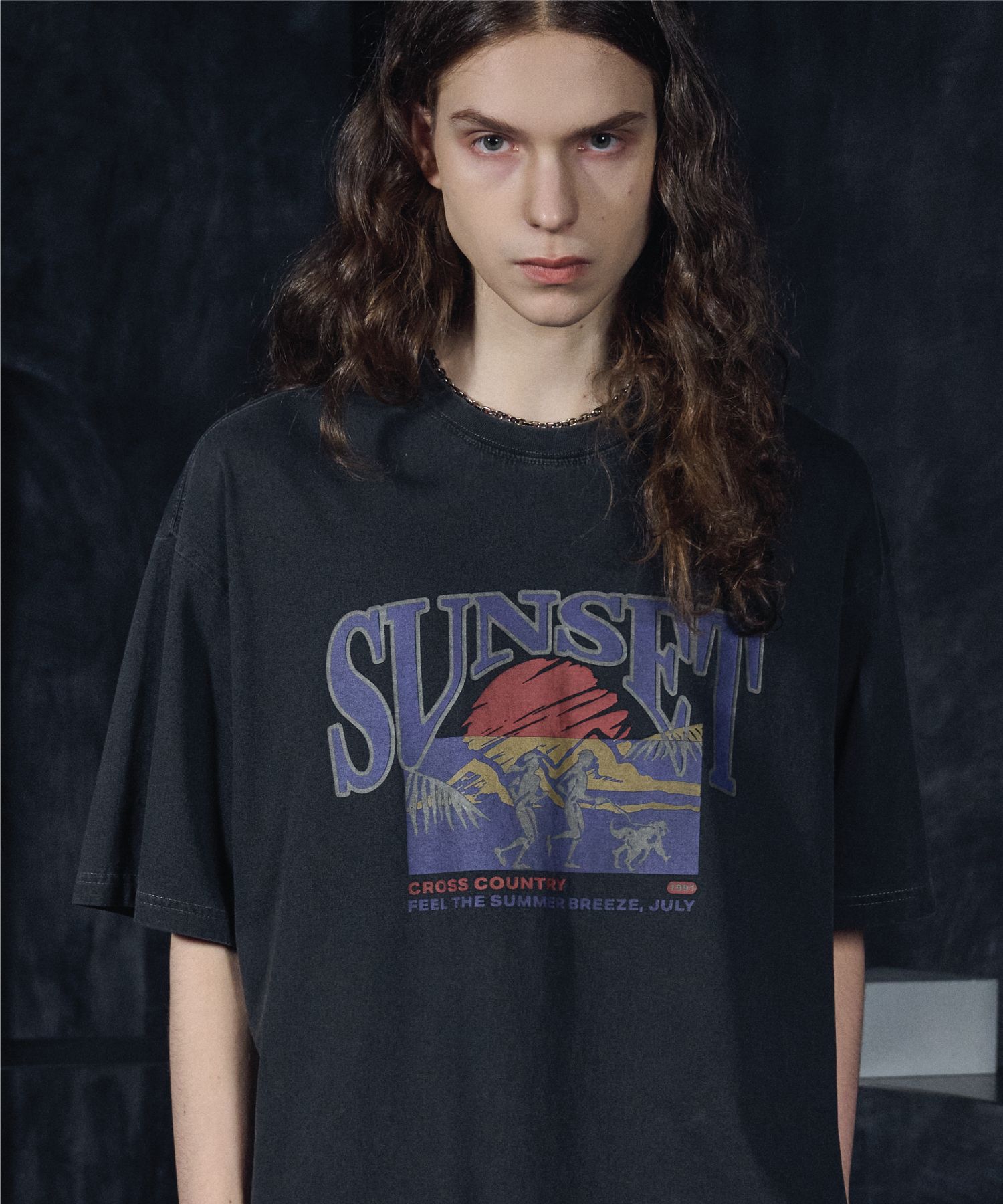 【CPGN STUDIO】23SS★ Sunset Running Pigment Short Sleeve T MUSINSA | CPGN STUDIO Sunset Running Pigment Short Sleeve T