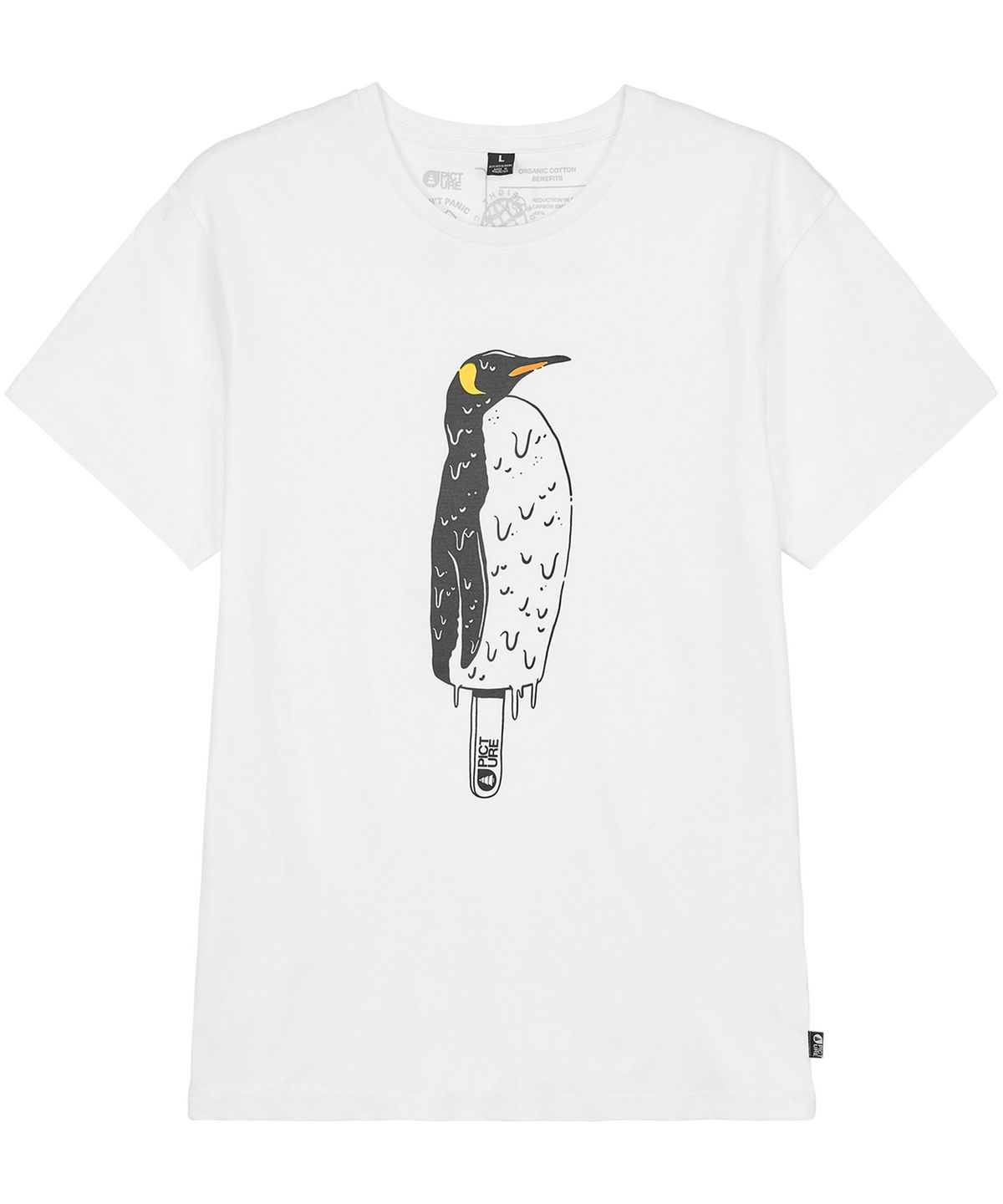 픽쳐오가닉클로딩(PICTURE ORGANIC CLOTHING) 픽쳐 CC 콜루타 반팔티셔츠 (화이트)