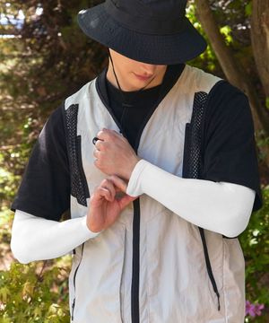 3D 심리스 UV차단 쿨링 팔토시-AQUA-X 손목형 쿨토시