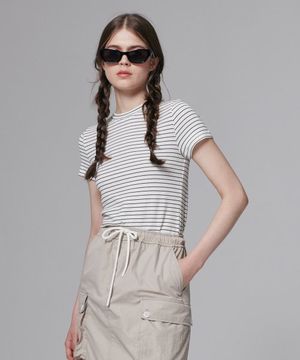 핀스트라이프티셔츠