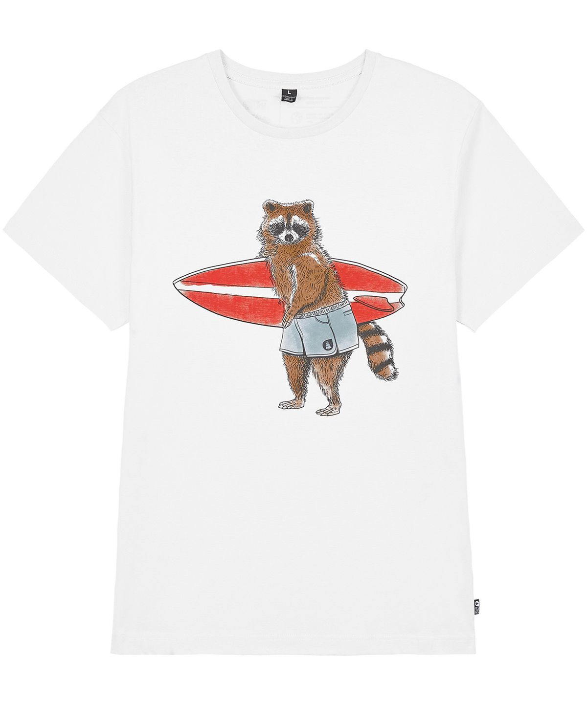 픽쳐오가닉클로딩(PICTURE ORGANIC CLOTHING) 랙서프 반팔티셔츠 (화이트)