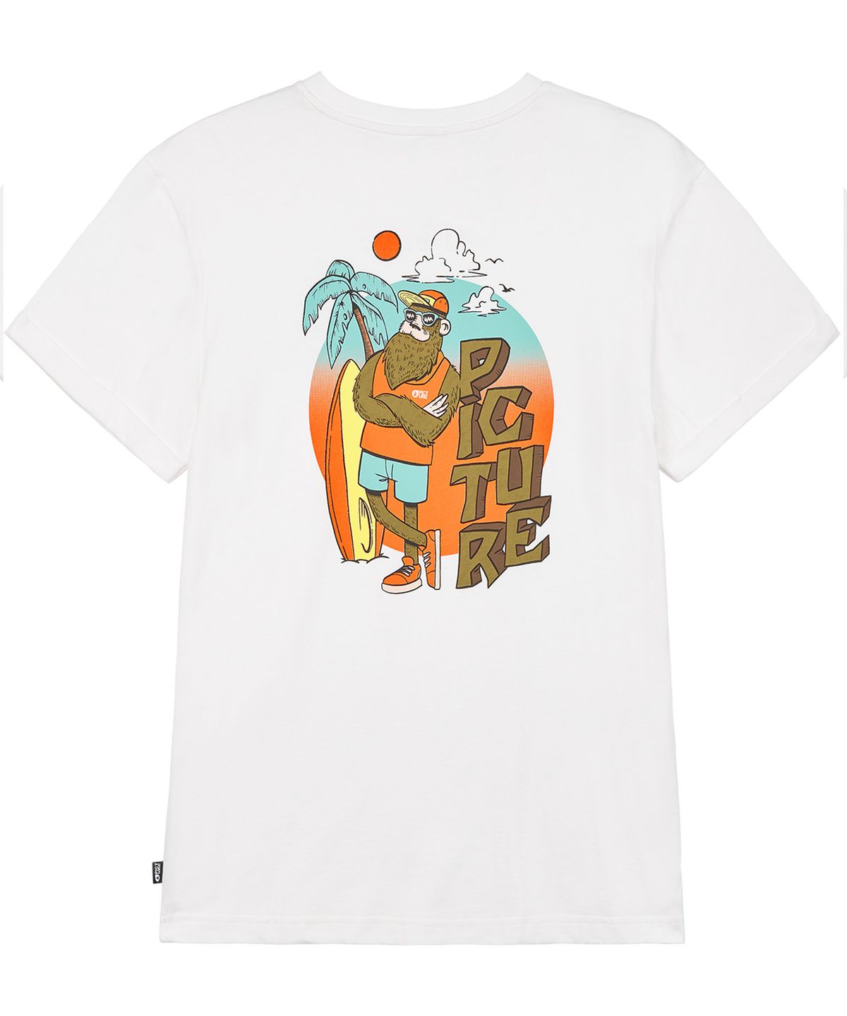 픽쳐오가닉클로딩(PICTURE ORGANIC CLOTHING) 고오랴 반팔 티셔츠 (화이트)