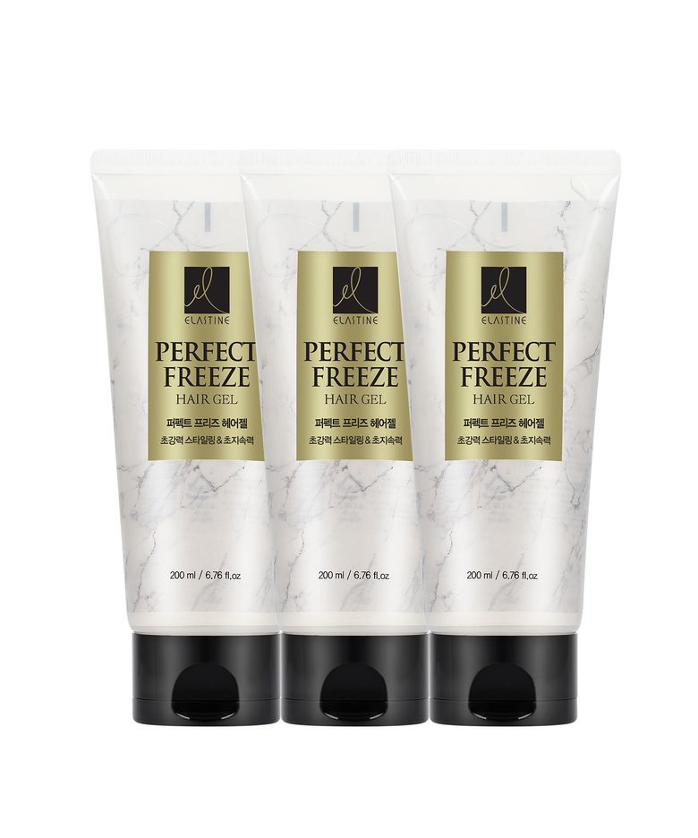 퍼펙트 프리즈 헤어젤 튜브 200ml x 3개