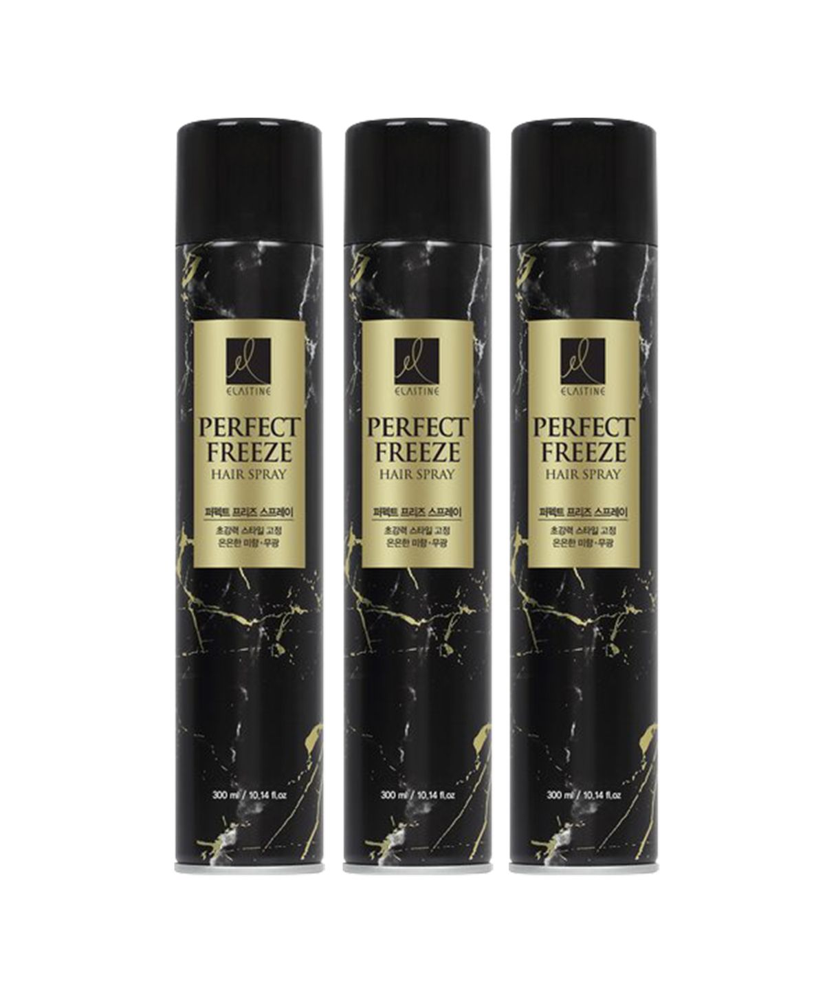 엘라스틴(ELASTINE) 퍼펙트 프리즈 스프레이 미향 300ml x 3개