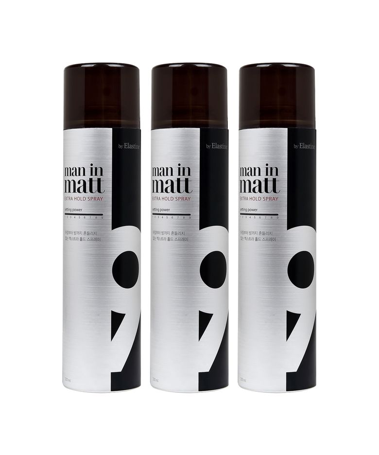 맨인매트 엑스트라 홀드 스프레이 200ml x 3개