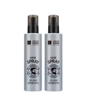 맨인매트 셋앤홀드 스프레이 200ML x2개