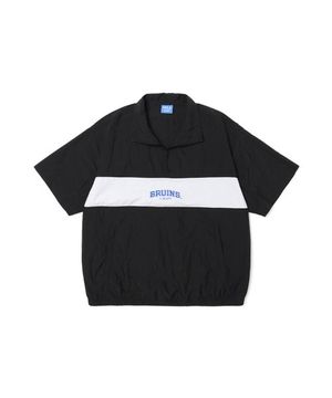 남성 집업 반팔 아노락 점퍼[BLACK](UZ5SS11_39)