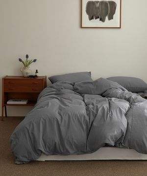 호텔 100수 고밀도 순면 홑/패딩 이불커버(SS/Q) 6종