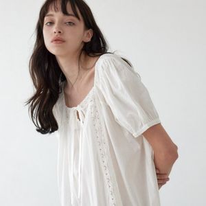 메르 레이스 원피스 잠옷