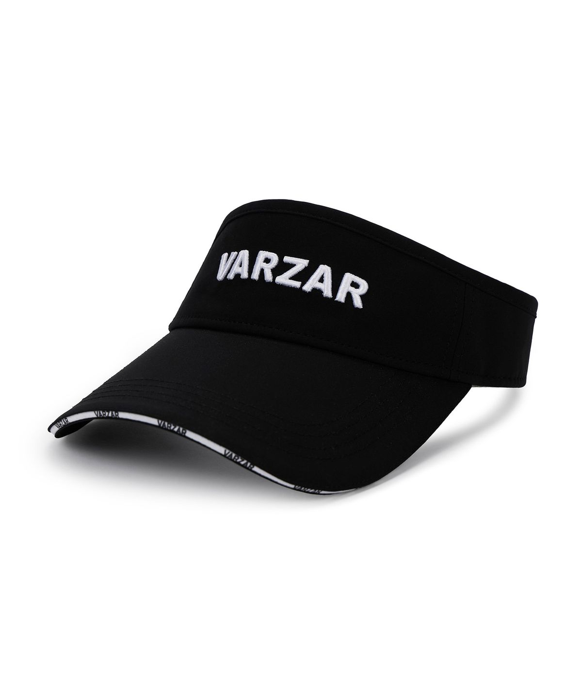 바잘(VARZAR) 샌드위치 바이저 썬캡 블랙