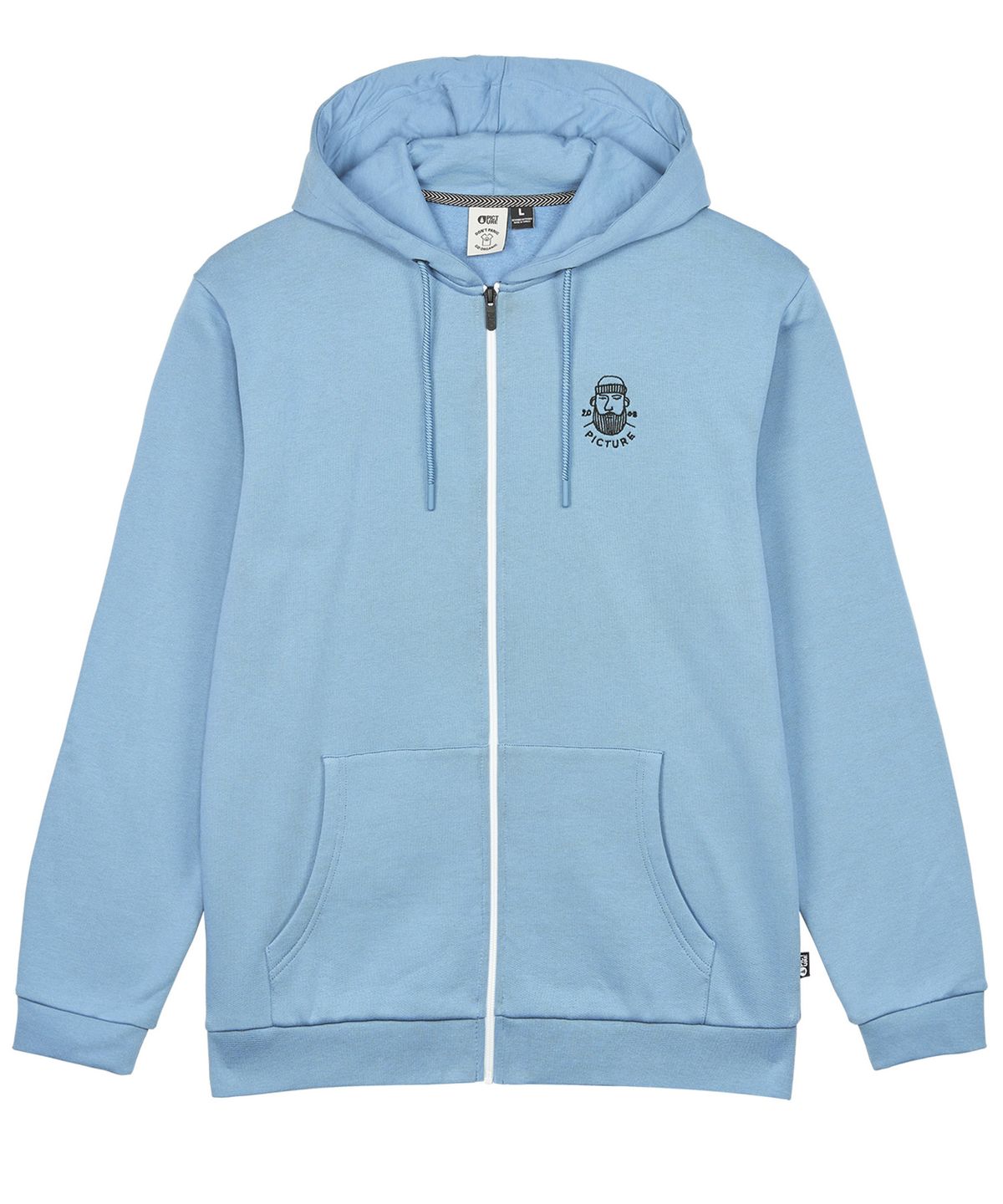 픽쳐오가닉클로딩(PICTURE ORGANIC CLOTHING) 츄코 짚업 후디 (코펜블루)