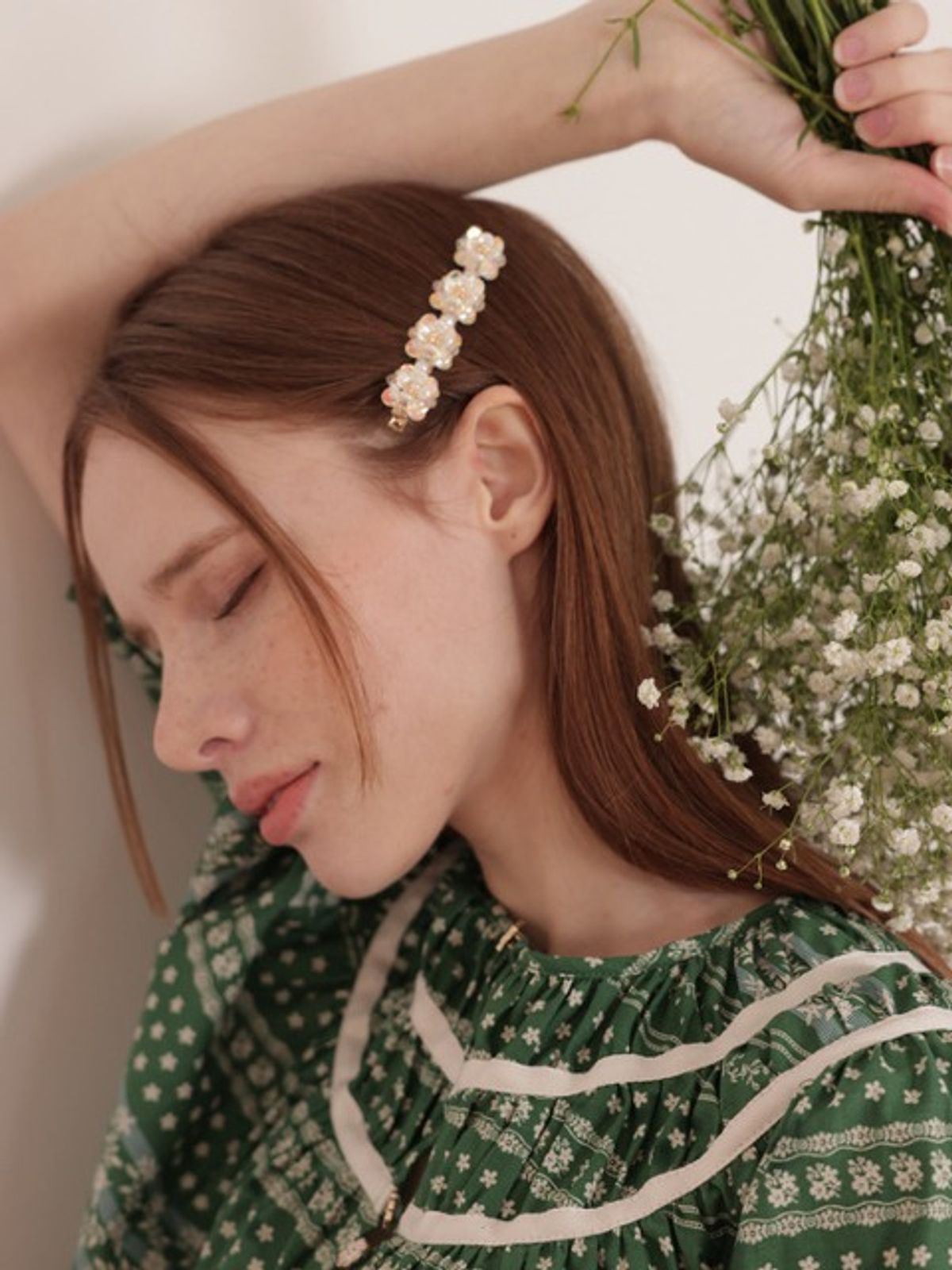조에나(ZOENA) DIDI flower hairpin