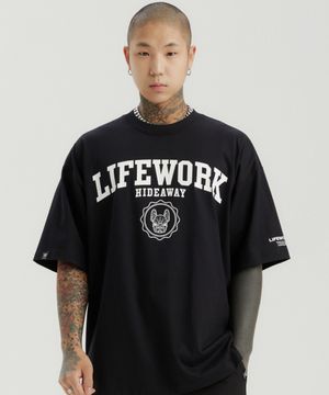 유니버시티 반팔티셔츠