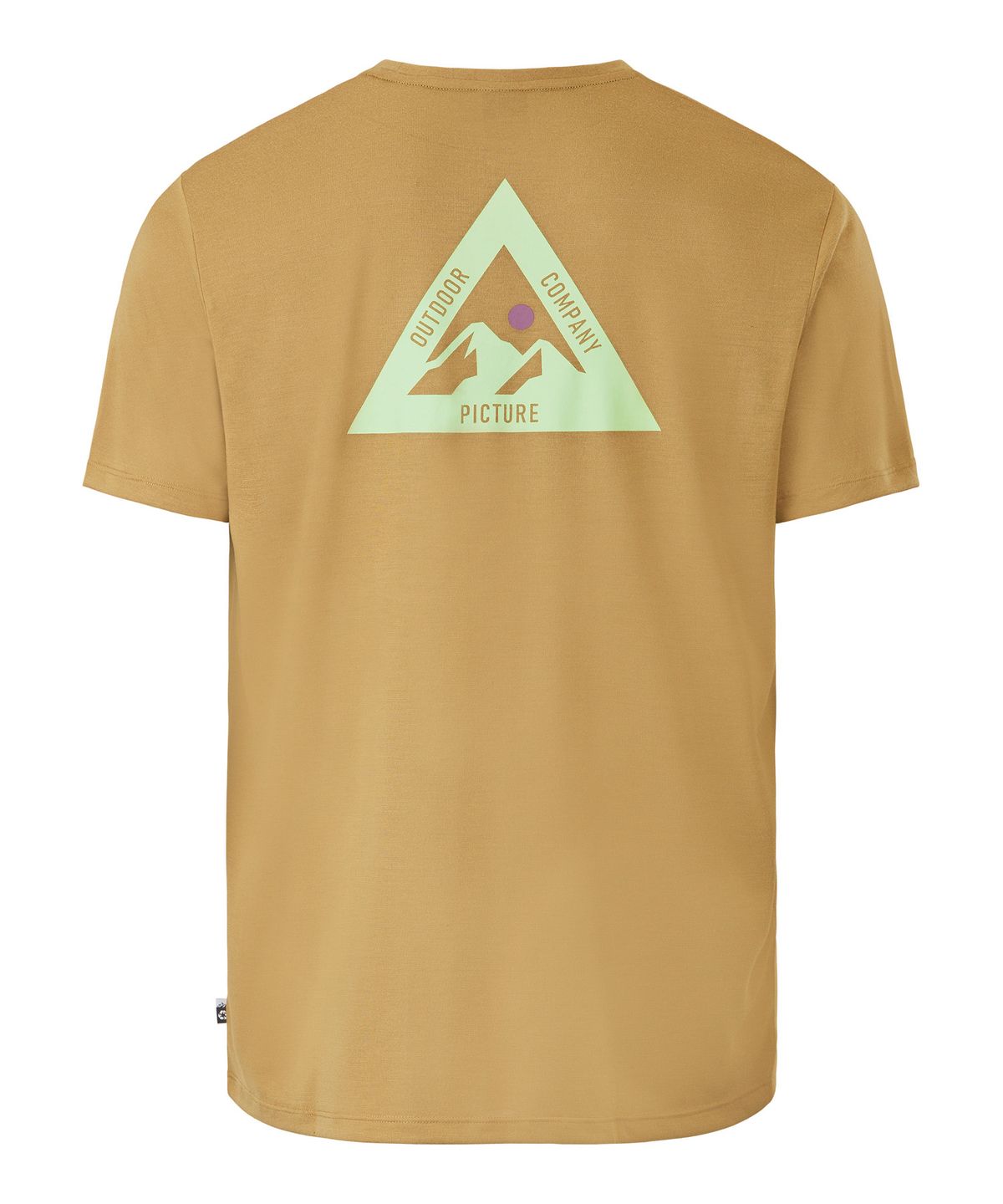 픽쳐오가닉클로딩(PICTURE ORGANIC CLOTHING) 티몬  아웃도어 반팔 티셔츠 (덜골드)
