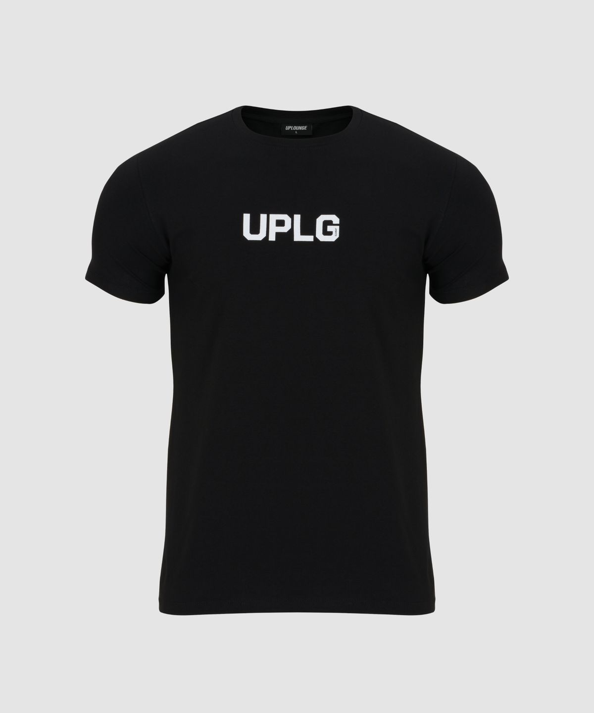 유피라운지(UP LOUNGE) UPLG 메인로고 머슬핏 티셔츠