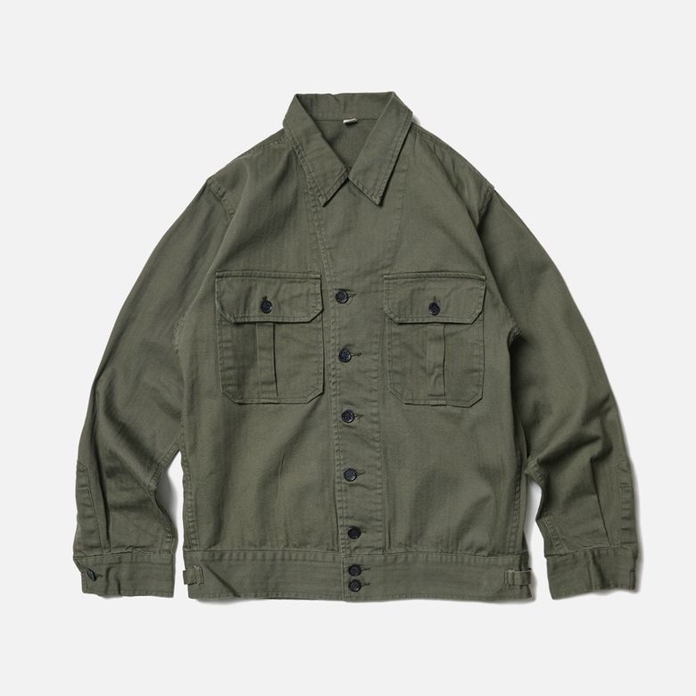 USMC M-41 HBT Short Jacket - Olive