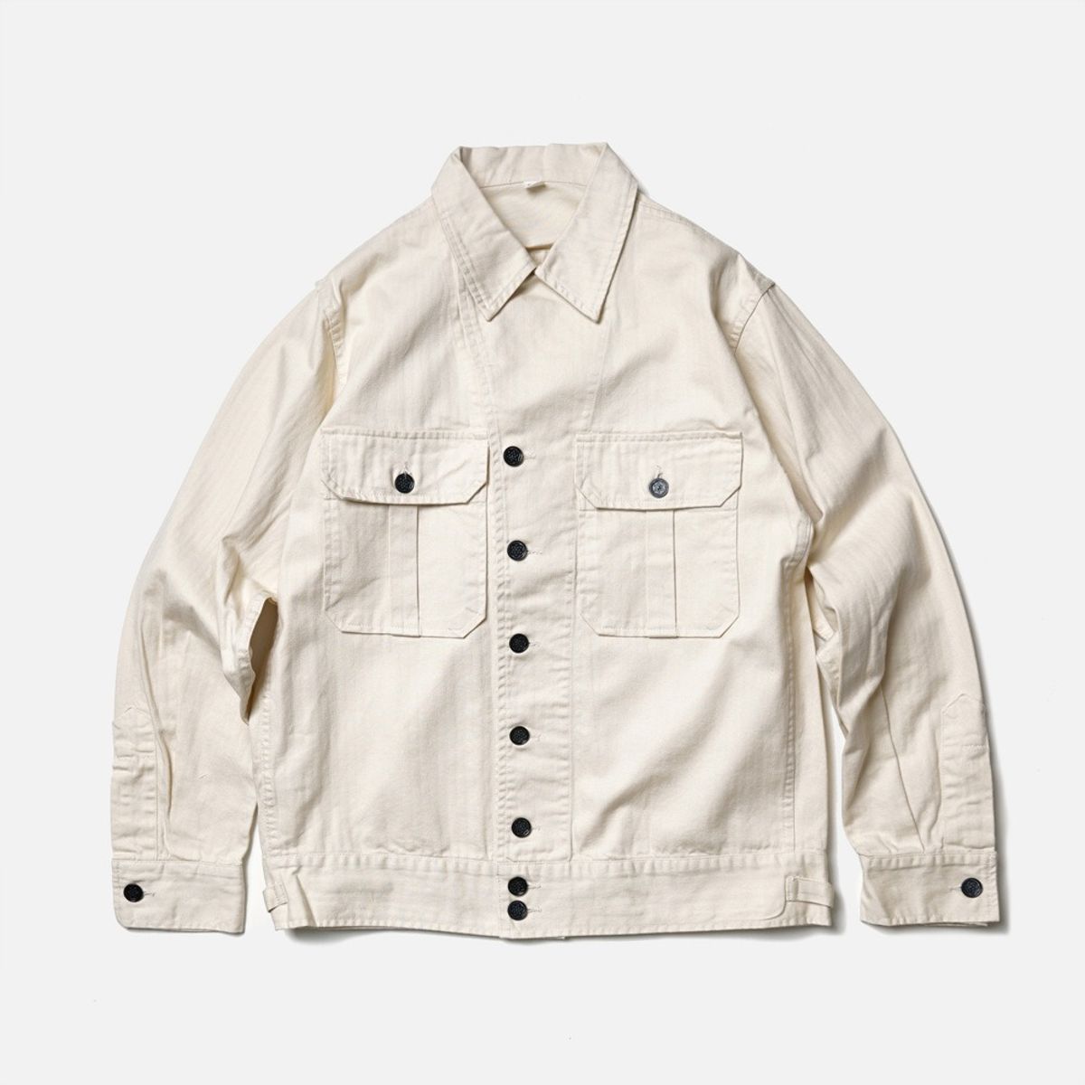 와이엠씨엘케이와이(YMCL KY) USMC M-41 HBT Short Jacket - Natural