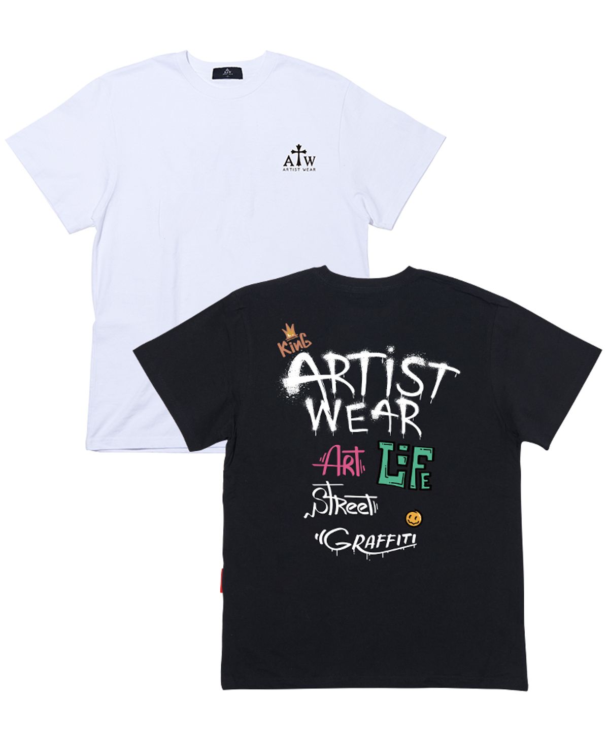 아티스트웨어(ARTISTWEAR) [ATW] 스트릿라이프 티셔츠