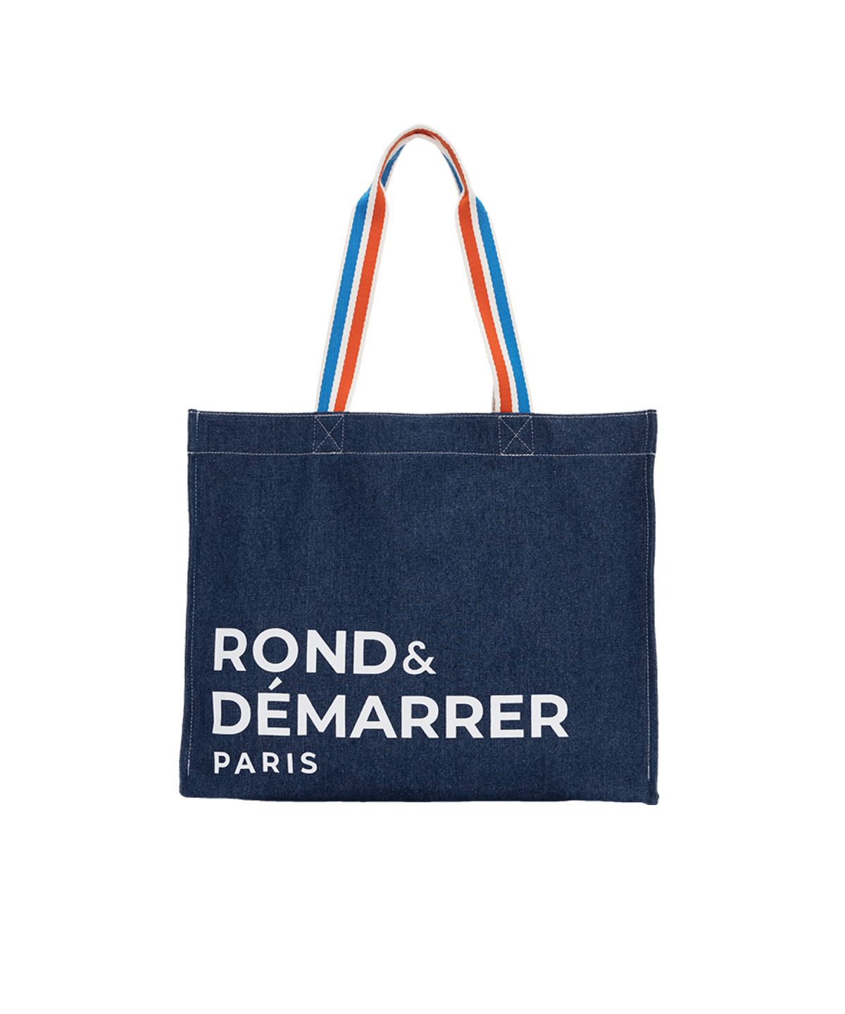 론앤디마리(ROND&DÉMARRER) [남녀공용] 내추럴 빈티지 데님 삭드쥬르 (토트백 ver)