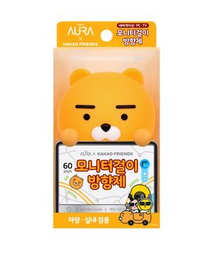 카카오 모니터걸이 방향제 라이언4.5ml 플로랄향 1개