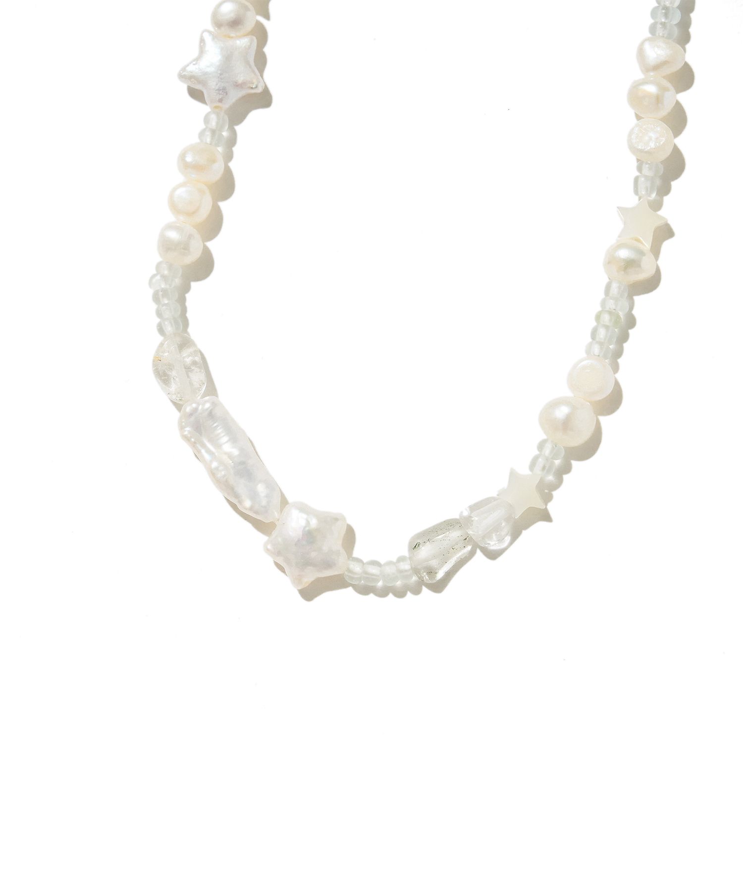 【LOTSYOU】Pearls of the Night Chain Necklace MUSINSA | LOTSYOU lotsyou_Pearls of the Night Necklace