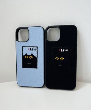 [패브릭 자수 케이스]BJ RU