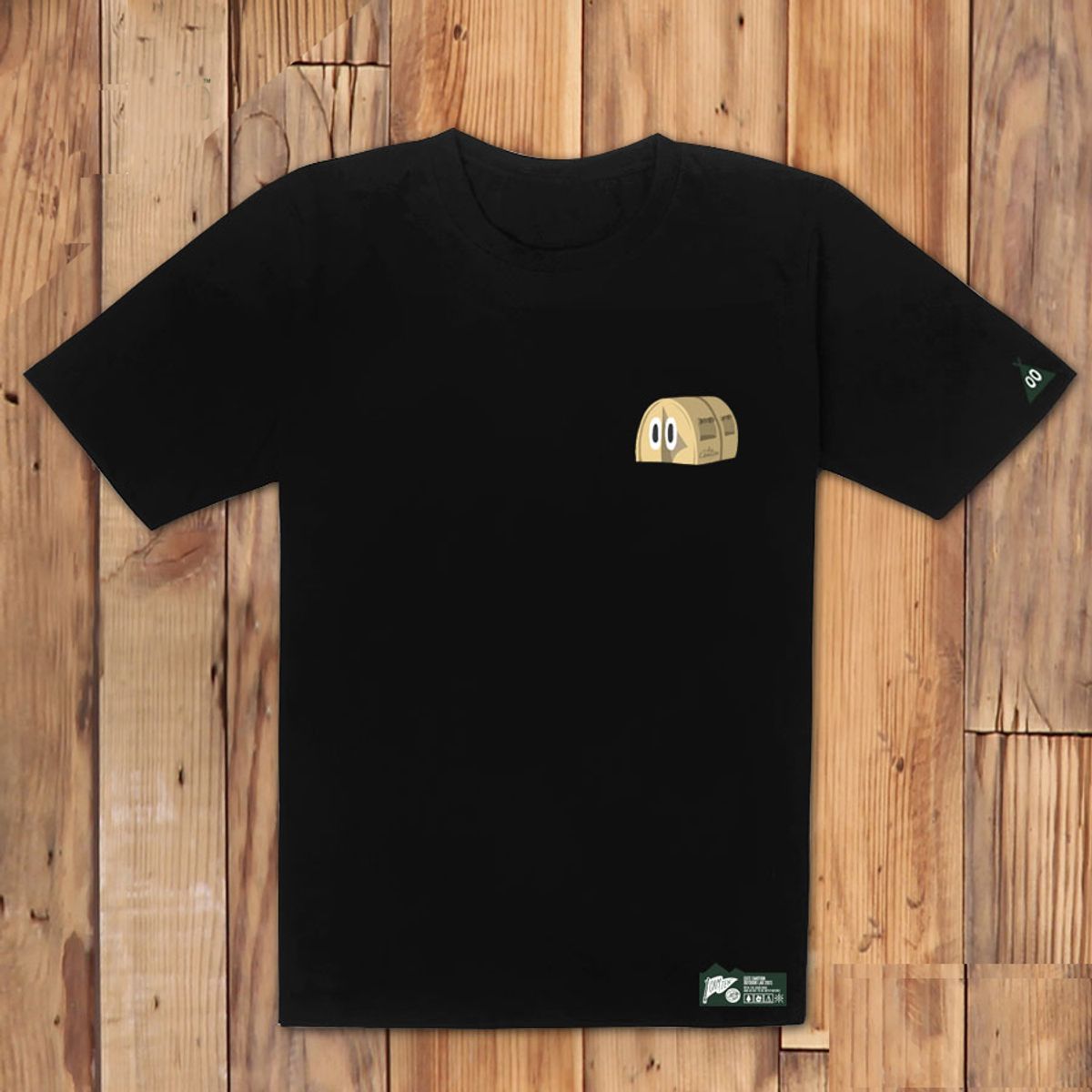 돌돌(DOLDOL) Camten-tshirts-49 감성 캠핑 브랜드 캠텐 캐릭터 그래픽 티셔츠 반팔티